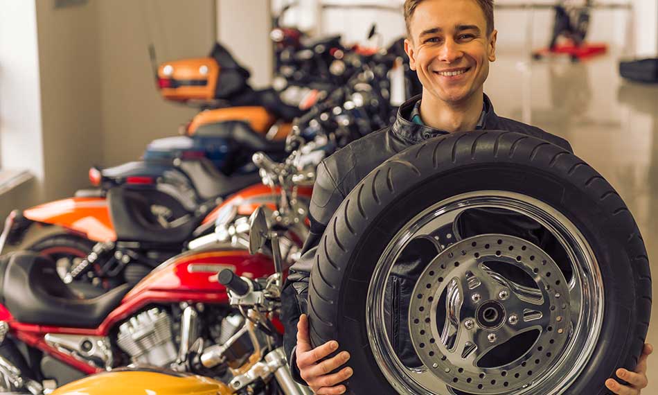 Motorbike Tyres and Fitting