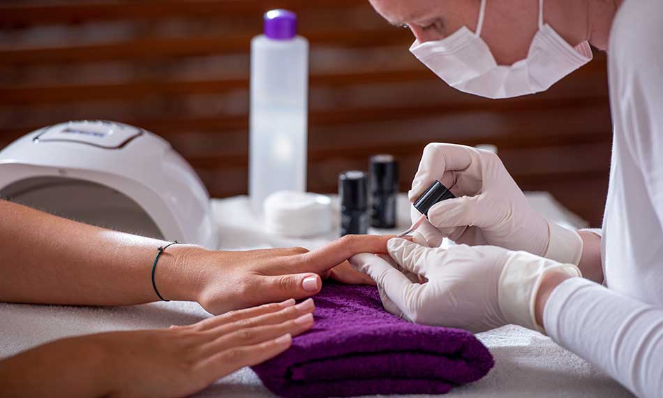 Manicures and Pedicures