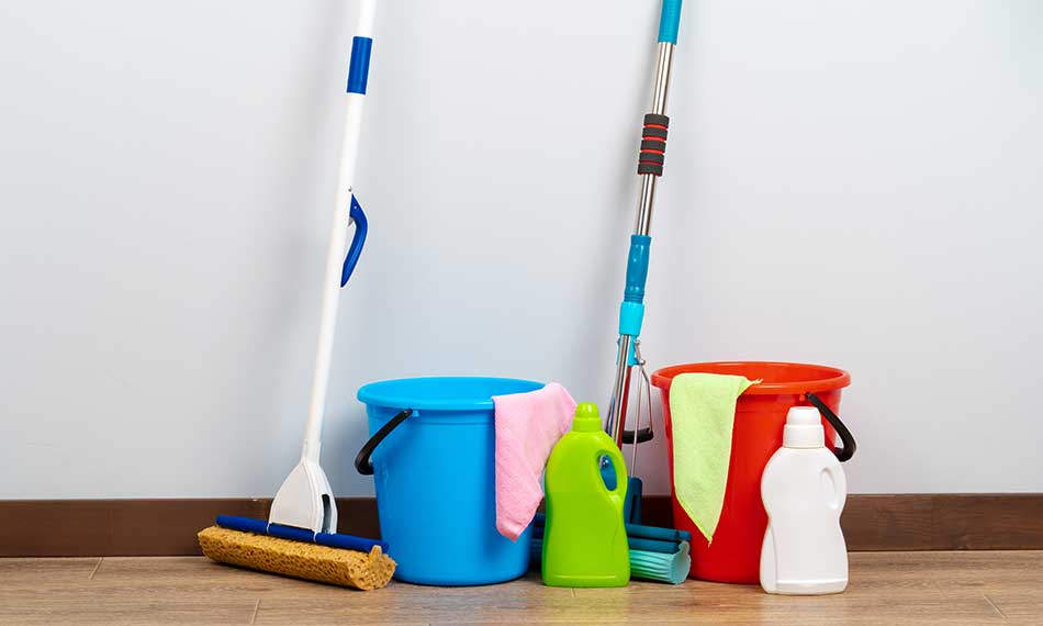 Mops, Buckets and Brooms
